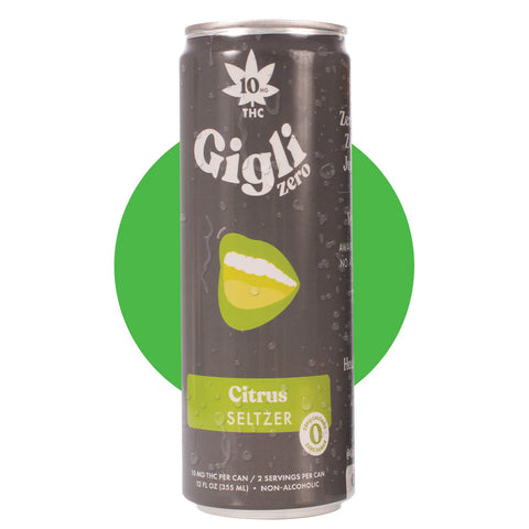Gigli Zero Seltzer - 10MG THC