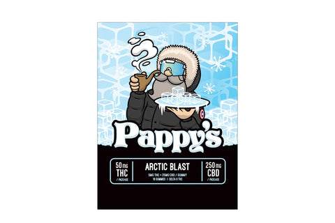 Pappy's Gummies - 50MG THC/250MG CBD