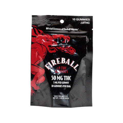 Fireball Gummies - 50mg D9 THC