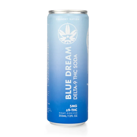 Foundry Nation Soda - Blue Dream - 5MG Delta-9 THC