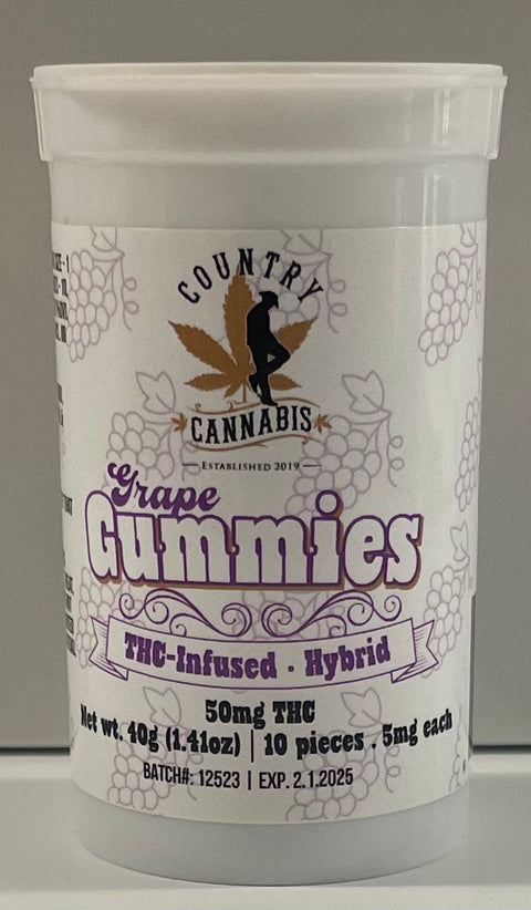 Country Cannabis Gummies - 50MG THC