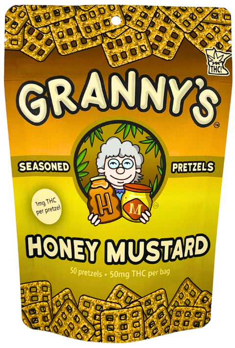 Granny's Pretzels - 50MG THC