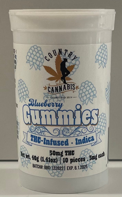 Country Cannabis Gummies - 50MG THC