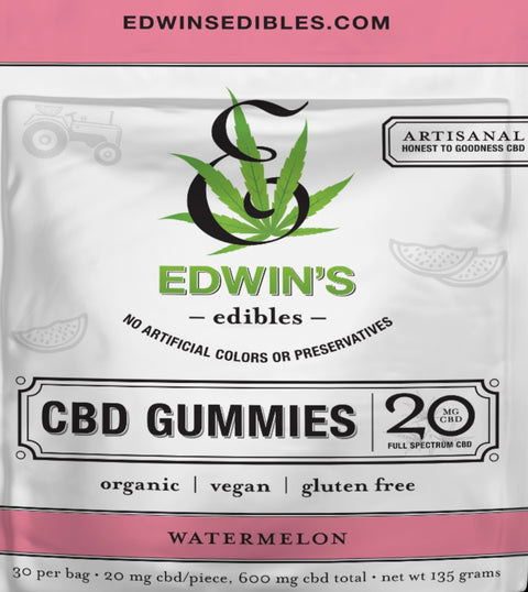 Edwin’s Edibles Gummy - 600MG CBD