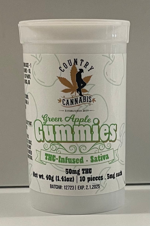Country Cannabis Gummies - 50MG THC