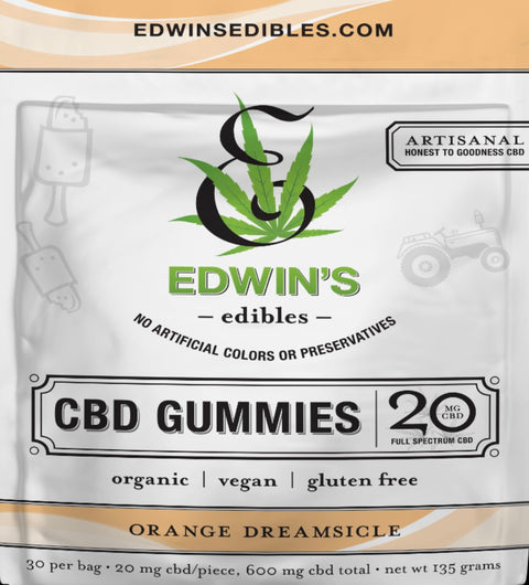 Edwin’s Edibles Gummy - 600MG CBD