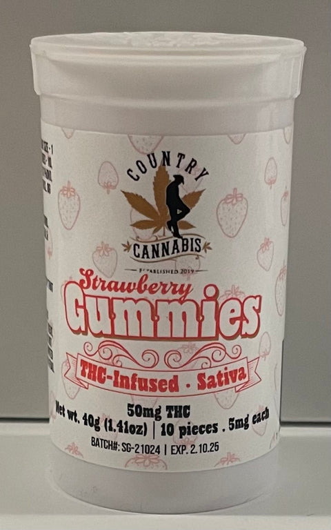 Country Cannabis Gummies - 50MG THC