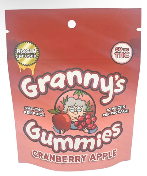 Granny’s Rosin Infused Gummies - 50MG THC