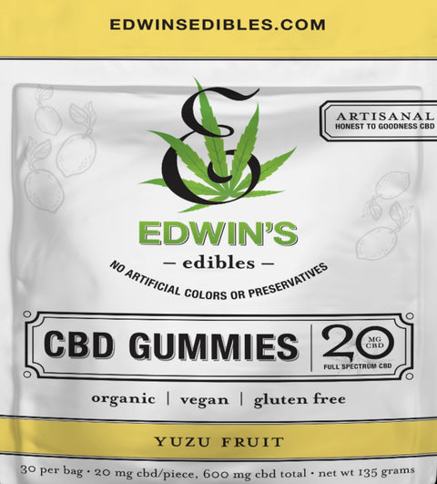 Edwin’s Edibles Gummy - 600MG CBD