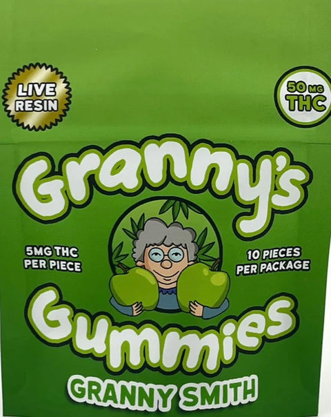Granny’s Live Resin Gummies - 50MG THC