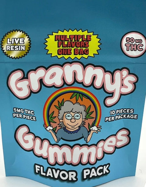 Granny’s Live Resin Gummies - 50MG THC