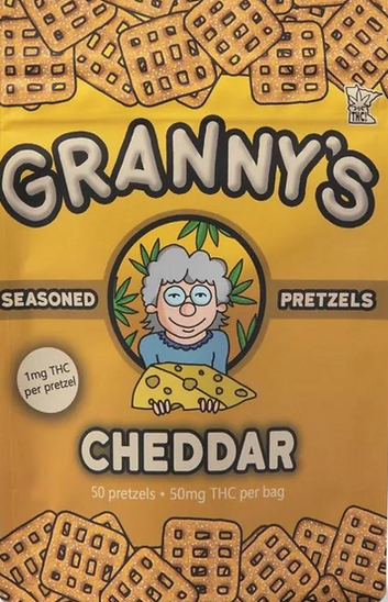 Granny's Pretzels - 50MG THC