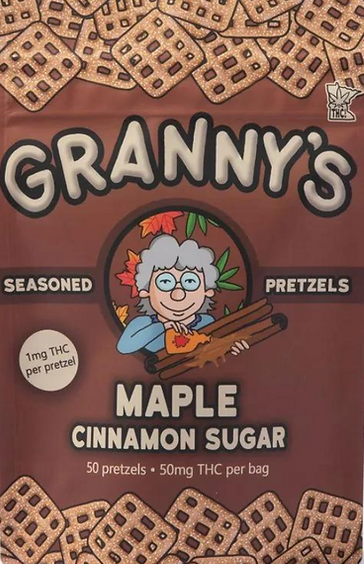 Granny's Pretzels - 50MG THC