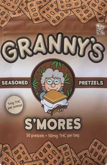 Granny's Pretzels - 50MG THC