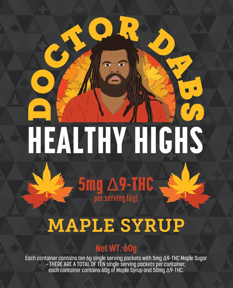Doctor Dabs Maple Syrup - 50MG D9 THC