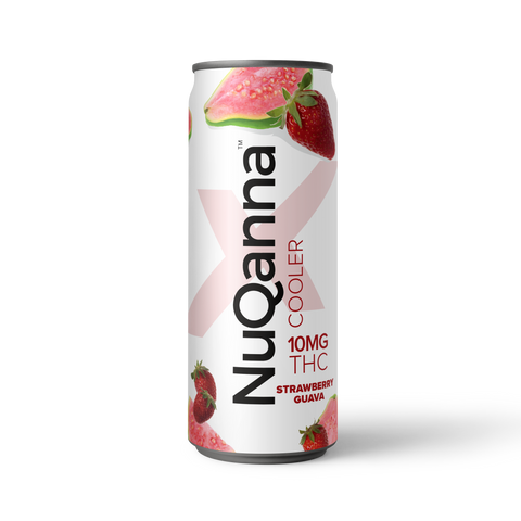 NuQanna Cooler - Strawberry Guava - 10MG THC