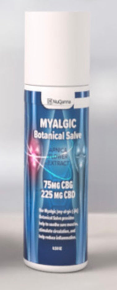 NuQanna Myalgic Botanical Salve - 85 MG CBG & 255 MG CBD