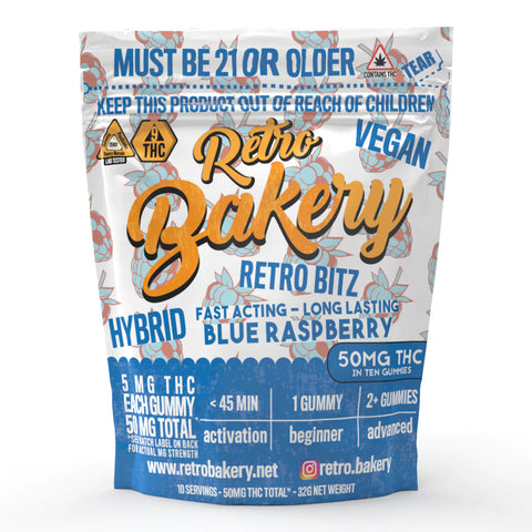 Retro Bakery Gummies - 10 Pack - 50MG Delta-9 THC