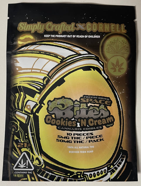 Cornell Freeze Dried Rosin Space Bites - 50MG THC