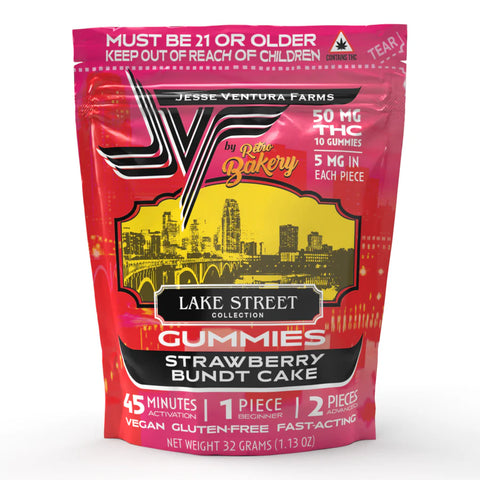 Jesse Ventura Farms Lake Street Collection Gummies - 50MG THC