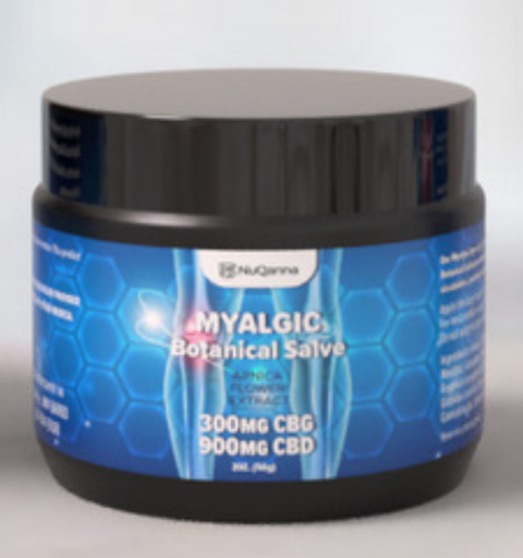 Nuqanna Myalgic Botanical Salve - 300MG CBG/900MG CBD