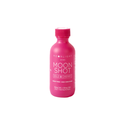 Moonlight Cannabis Moonshot - Wild Cherry - 10MG THC/10MG CBG