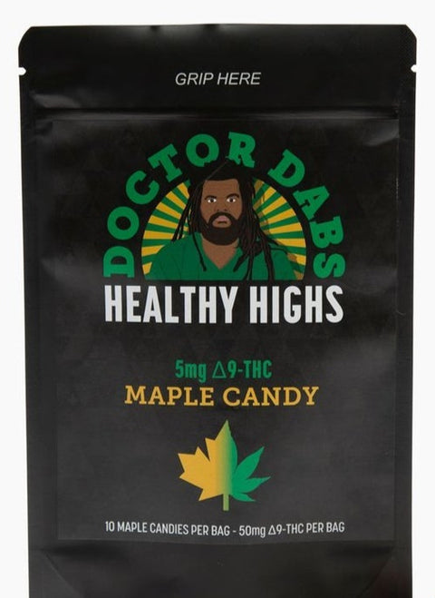 Doctor Dabs Candy - Maple - 10 Pieces - 50MG Delta-9 THC