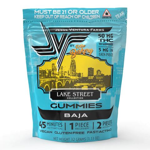 Jesse Ventura Farms Lake Street Collection Gummies - 50MG THC