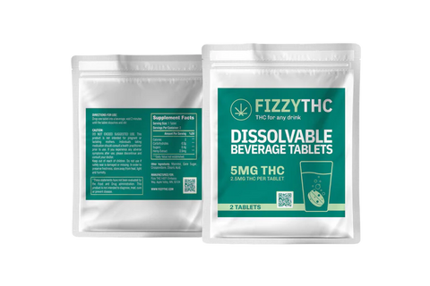 FizzyTHC Dissolvables - 2 Pack - 5MG Delta-9 THC