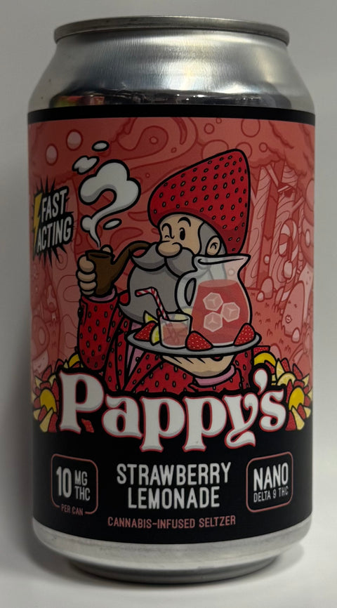 Pappy’s THC Seltzer - 10MG Nano THC