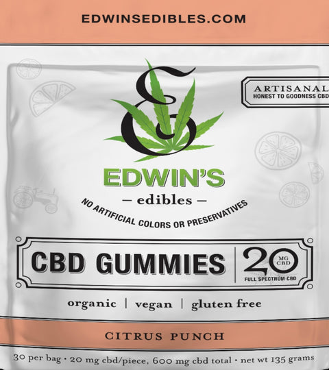 Edwin’s Edibles Gummy - 600MG CBD