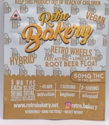 Retro Bakery Wheels - 50MG THC