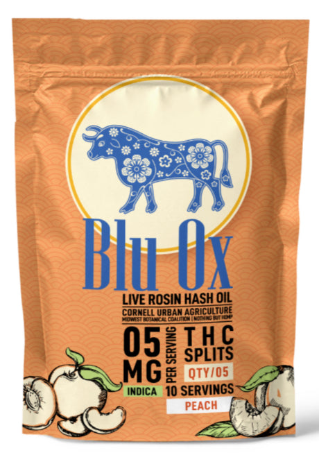 Blue Ox Gummies - Live Rosin/Hash Oil/50MG THC