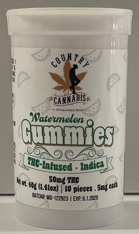 Country Cannabis Gummies - 50MG THC
