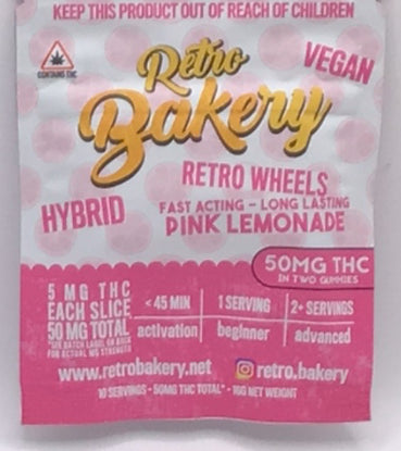 Retro Bakery Wheels - 50MG THC