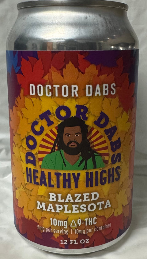 Doctor Dabs Beverage - Blazed Maple Sota - 10MG THC