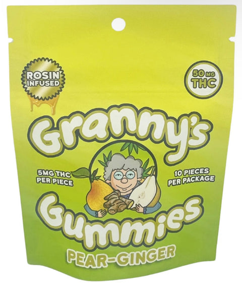 Granny’s Rosin Infused Gummies - 50MG THC