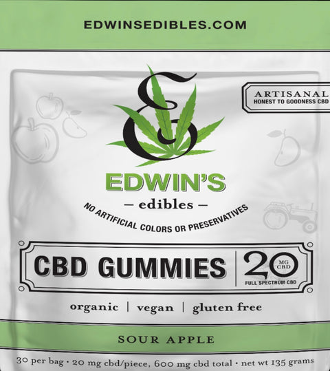 Edwin’s Edibles Gummy - 600MG CBD
