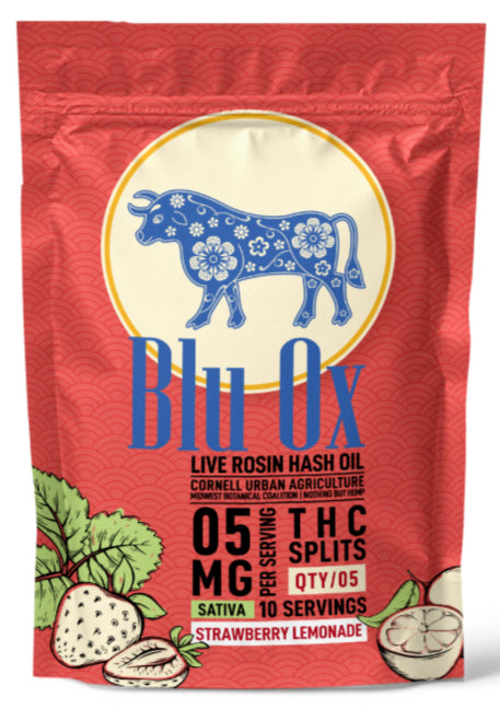 Blue Ox Gummies - Live Rosin/Hash Oil/50MG THC