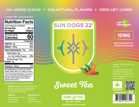 Sun Dog Beverage - 10MG THC