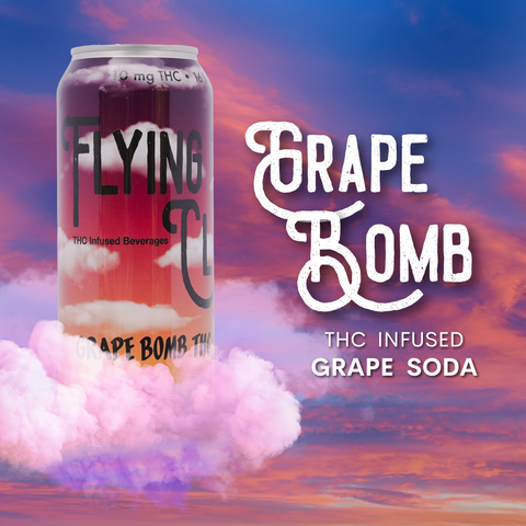 Flying Cloud THC Beverages - 10MG THC