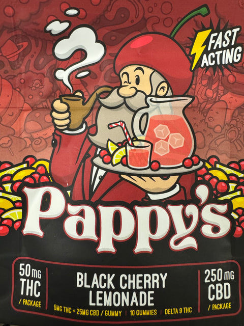 Pappy's Gummies - 50MG THC/250MG CBD