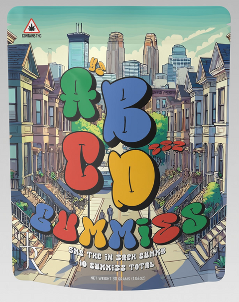 ABCD THC Gummies - Multi Flavor Pack - 50MG THC