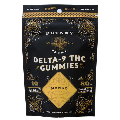 Botany Farms Delta-9 THC Gummies - 50MG THC/50MG CBD