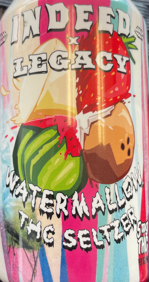 Indeed/Legacy Seltzer - Watermallow - 5MG THC