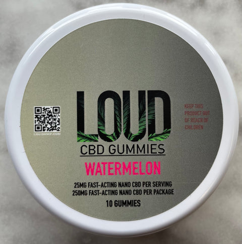 Loud Gummy - Watermelon - 250MG CBD