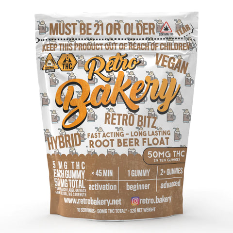 Retro Bakery Gummies - 10 Pack - 50MG Delta-9 THC