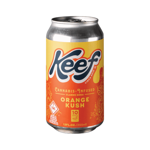 Keef Soda - Orange Kush - 5MG Delta-9 THC