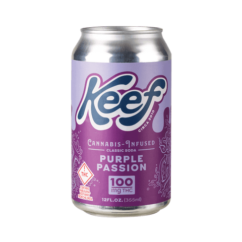 Keef Soda - Purple Passion - 5MG Delta-9 THC