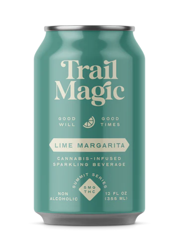 Trail Magic Sparkling Beverage - Lime Margarita - 5MG Delta-9 THC